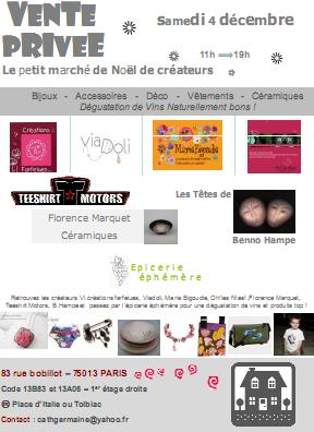 Vente prive - Paris 13eme